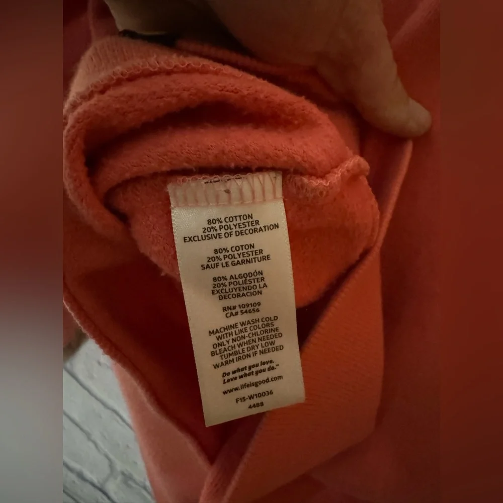 Life is Good Yes Is More Hoodie - Picture 6 of 7